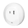 USB utičnica LED noćno svetlo sa senzorom noć / dan Logilink