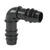 shumee Koleno 90° POM 32 mm valovito 4-delno črno