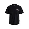 JACK & JONES Majica JCOMarina zlato-rumena / temno oranžna / črna / bela