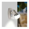 Eglo 902364 - LED svetiljka za utičnicu MINI 1xGU10/2,8W/230V mat hrom