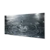 tulup.si Slika na akrilnem steklu Water drop splash 100x50 cm 2 obešalnika