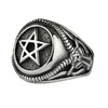 Prstan ETNOX - Big Pentagram - SR699