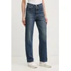 Levis kavbojke straight kroja ženske RIBCAGE STRAIGHT ANKLE