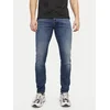 Jack & Jones Jeans hlače Iglenn Fox 12250486 Modra Slim Fit