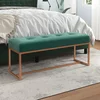 Shumee Klop temno zelena 110x36x45 cm žamet, (20736606)