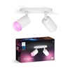 Philips - LED RGBW prigušiva spot svetiljka Hue FUGATO 2xGU10/4,2W/230V bela