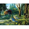 Sunsout - Puzzle Doughty - Sleepy Hollow Blue Birds - 1 000 kosov