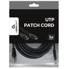 GEMBIRD PP12-7.5M/BK Mrezni kabl/ CAT5e UTP Patch cord 7/5m black