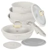 Berlinger Haus Set posuđa Sahara Collection BH-8253N, 10 komada, Krem