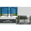 VRATA DVOKRILNA VRTNA BUILDER FENCE 300X150 CM STANDARD ANTRACIT RAL 7016