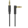 GOOBAY AUX audio kabel 3.5 mm stereo 3-pin slim CU kotni 0,5m
