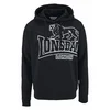 LONSDALE Pulover Tadley črna/bela