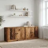 Ormarić za krevet s pohranom 2 pcs Staro drvo 66 x 35 x 48 cm