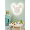 Miki mouse led ogledalo 69x69