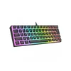 RAMPAGE RADIANT K11 Gaming tastatura, Red Switch, USB, 1,5m, US, Bela