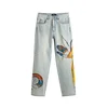 Desigual Kavbojke modra/temno modra/rjasto rjava/rumena