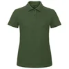 MAJICA KRATKI RUKAVI POLO B&C ID.001/WOMEN 180G TAMNOZELENA L
