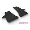 Rubber car mats VW Transporter T6.1 2020- (2 and 3 seats)