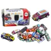 slomart Set resorik avtomobilčkov v kovčku LEAN TOYS, 25 kosov + podloga