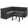 Keter Baštenska garnitura ugaona Marie 5 Seater, Antracit
