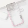 Maska za telefon Wolmtt bumper za iPhone 16 Pro Max, Bela