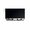 Lampa Philips Box Spot 2 x 4,5 W - Crna
