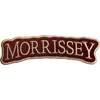 Morrissey Arched Logo Našitek za šivanje