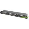 Patch panel Lanberg PPS6-1024-B 1U, Črn