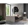 Boxspring postelja Chesterfield Lux - 120x200 cm