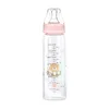 Kikka Boo Flašica staklena Savanna 240ml Pink