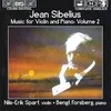 SIBELIUS:MUSIC FOR VIOLIN AND piano VOL.2