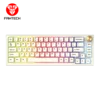 FANTECH Gaming mehanička tastatura MK858 MAXFIT67 (beli switch) bela