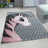 eoshop Otroška preproga Kids 590 roza (Varianta: Okrogel premer 120 cm)