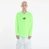 Majica adidas Adicolor Mesh Long Sleeve Tee Signal Green/ Black XL