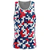 We Play Majica brez rokavov PIXEL FAN BEACH TANK TOP