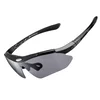 Polarizacijska kolesarska očala Rockbros Polar - shade black