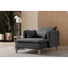 ATELIER DEL SOFA Fotelja Flexy Anthracite
