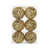Kuglice zlatne izdubljene 5 cm – 6 komada