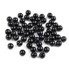 Plastične voščene kroglice / biseri Glance O6 mm - F75 črna (20 g)