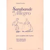 GROULEZ;SARABANDE ET ALLEGRO
