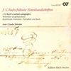 BACH J.S.:EARLIEST AUTOGRAPHS/ZEHNDER