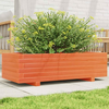 Vrtna sadilica voštano smeđe boje 90x40x26,5 cm od borovine