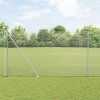Zavareno žičano ograđivanje s bodljama 25 x 1,6 m Srebrna Mreža