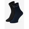 Nine West Dolge nogavice KR_NW_PEARL_Z_SS25 (2 PACK) Pisana