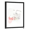 Plakat s paspartujem iskreno veselje - 20x30 white