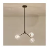 Luster na štapu GALILEA 3xG9/15W/230V sivi