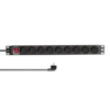 Logilink PDU 9 x šuko CEE 7/3, 2.0m, sa prekidačem