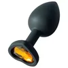 Sunfo sil.plug heart gold S