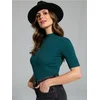 Sinsay - LADIES` T-SHIRT - plavozeleno