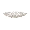 Eglo 427488 - Dekorativna činija KIMITSU O 45 cm srebrna